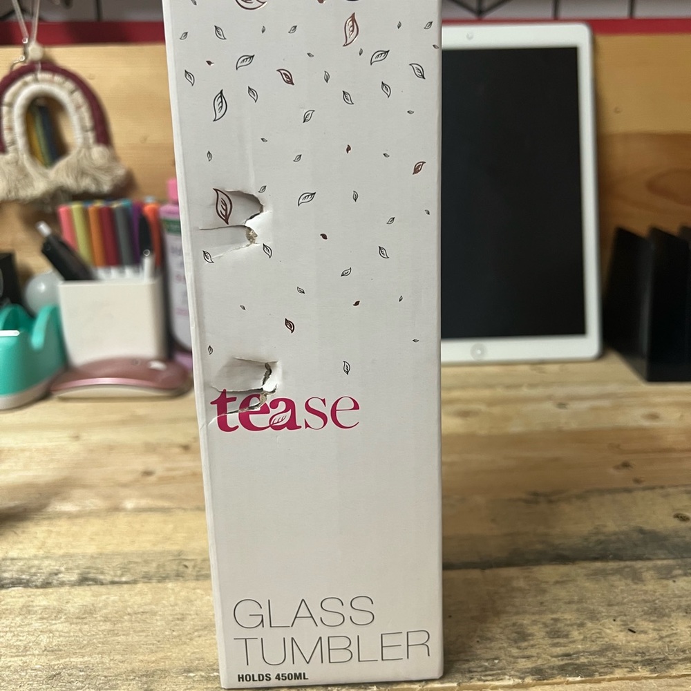 Tease Glass Tumbler
